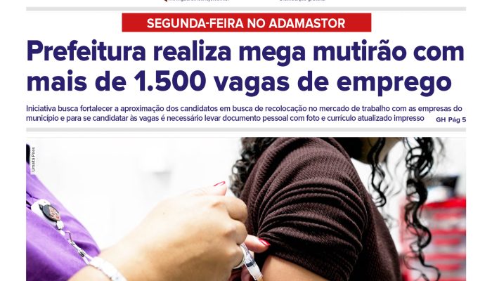 Emprego em Guarulhos: Mutirão da Prefeitura oferece mais de 1.500 vagas para a população