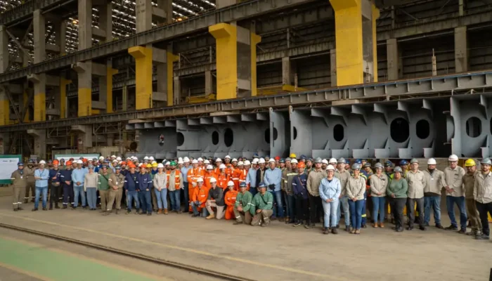Estaleiro gaúcho inicia construção de navios para Transpetro e projeta milhares de empregos