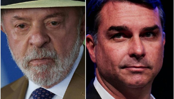 Estratégias eleitorais marcam presença de Lula e Flávio Bolsonaro em propagandas estaduais