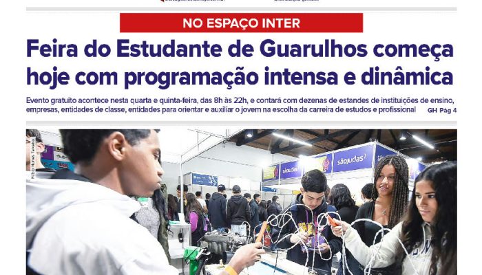 Feira do Estudante de Guarulhos oferece orientação profissional e acadêmica