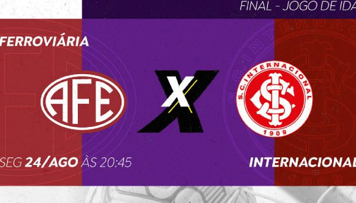 Ferroviária e Internacional disputam jogo de ida da final do Brasileiro Feminino Sub-17