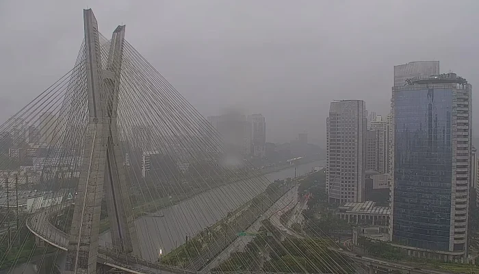Frente fria e chuva derrubam temperatura em são paulo nesta sexta-feira