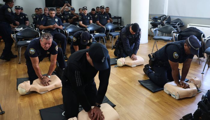 Guarda Civil de São Paulo recebe capacitação vital para emergências cardíacas em via pública