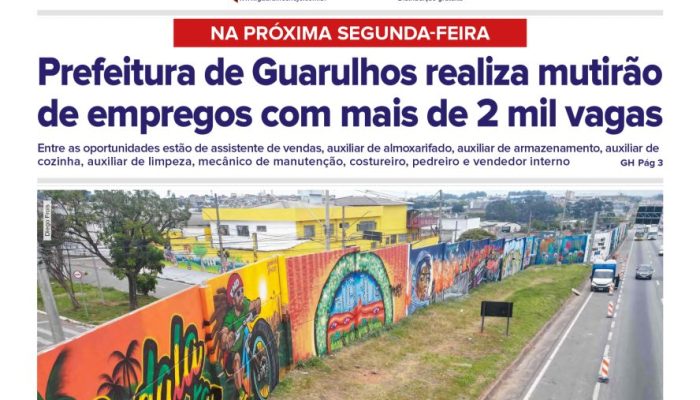Guarulhos prepara mutirão de empregos com mais de 2 mil oportunidades abertas