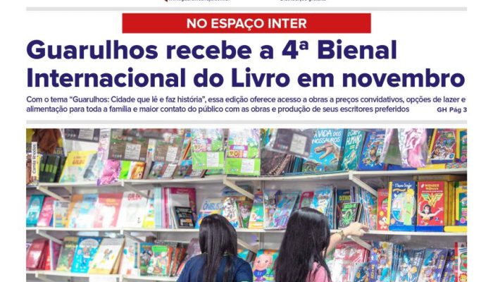 Guarulhos sedia 4ª Bienal Internacional do Livro em novembro com foco na leitura