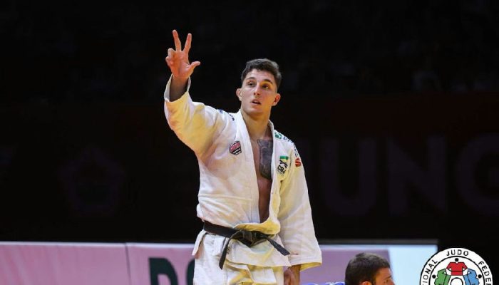 Guilherme Schimidt conquista ouro no Grand Slam de judô em Budapeste