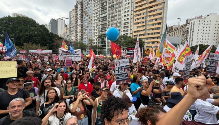 no Centro de São Paulo Abraão Cruz/TV Globo