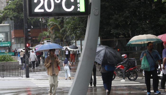 Céu nublado na zona sul de São Paulo Tides Félix/Arquivo