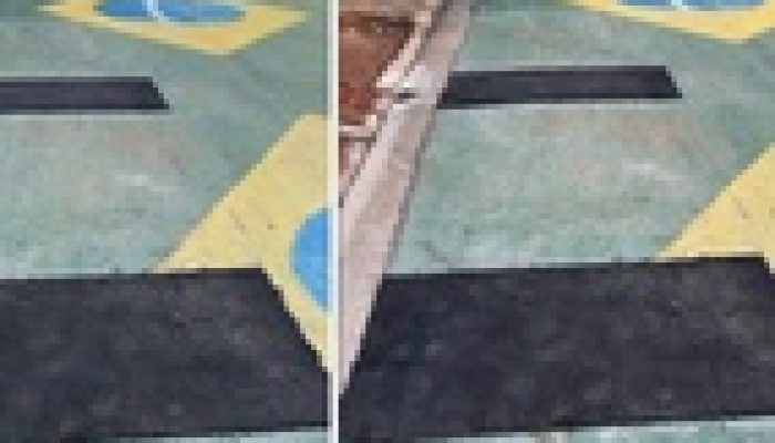 Rua pintada para a Copa em Osasco: obra da Sabesp descaracteriza arte popular e gera revolta