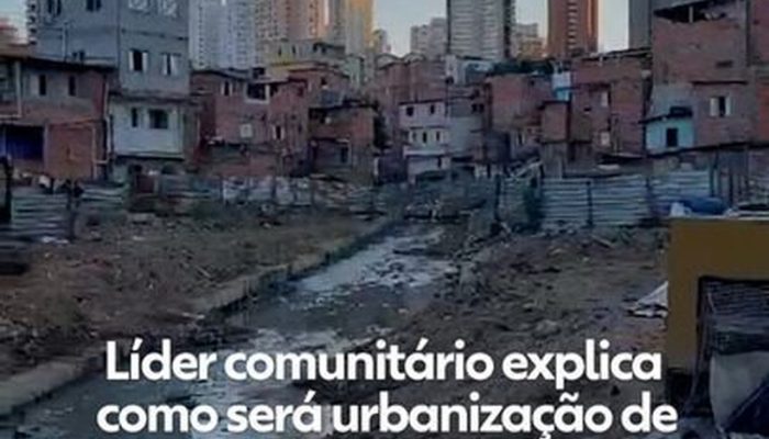 Líder comunitário explica como será urbanização de Paraisópolis (SP