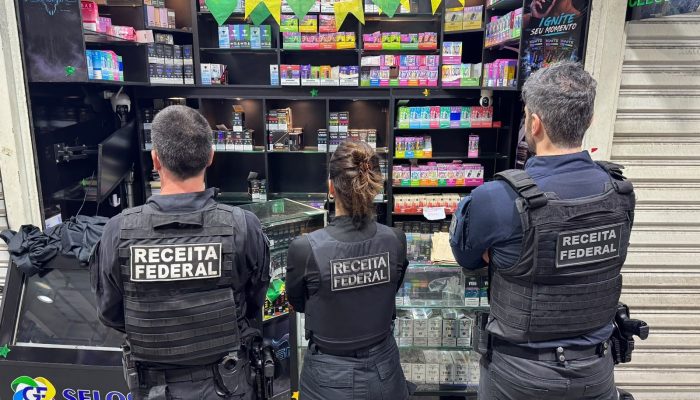 organizações criminosas. Em 2025, os cigarros apareceram como o 2º maior grupo d