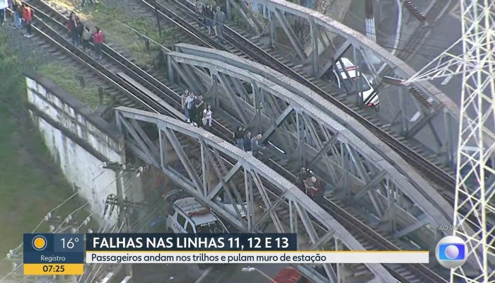 Caos nos trilhos: terceiro dia de falhas em trens afeta São Paulo e desafia concessionária