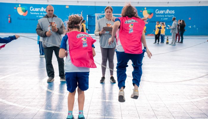 Jogos Escolares de Guarulhos incentivam cooperação e integração entre alunos