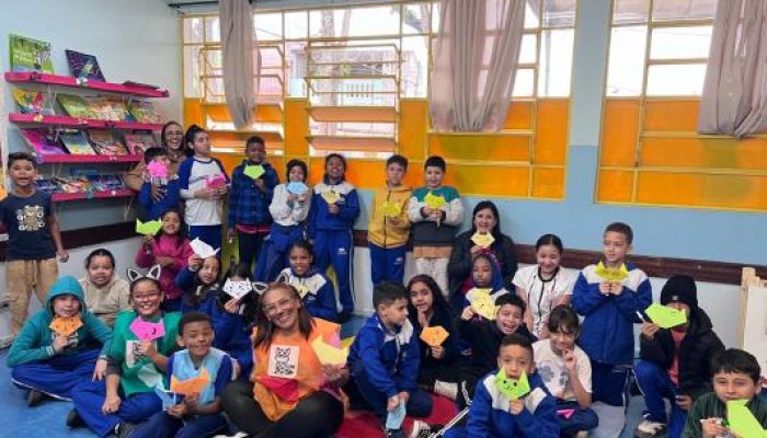 Literatura infantil na EPG Dona Benta fomenta diversidade e inclusão em Guarulhos