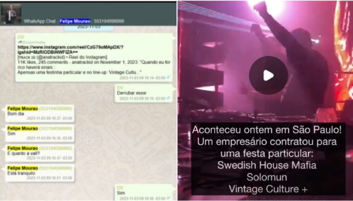 Madame Satã se defende de ligação com Daniel Vorcaro em festa investigada pela PF