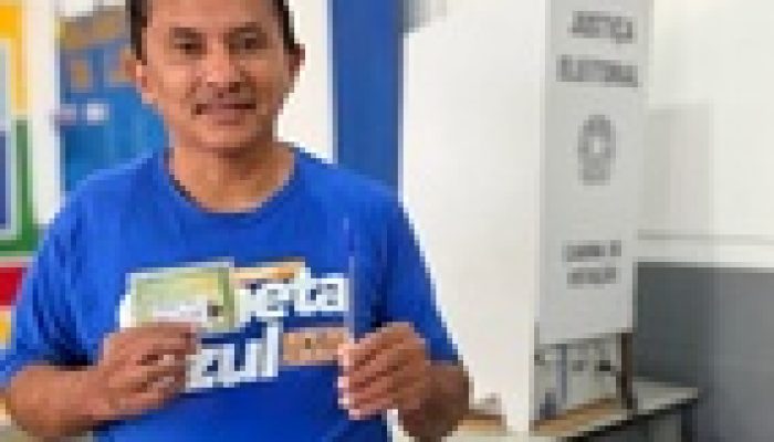 Manoel Gomes, o Caneta Azul, não alcança votos suficientes para a Câmara dos Deputados