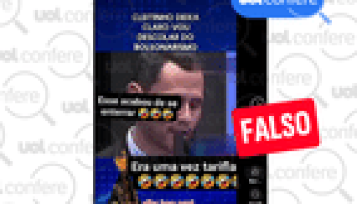 Montagem enganosa usa imagem de Cleitinho para atribuir áudio falso a Flávio Bolsonaro
