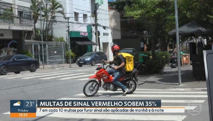 Multas por sinal vermelho disparam 35% em São Paulo e acendem alerta para motoristas