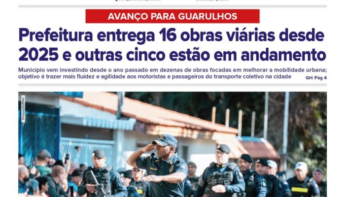 Obras viárias em Guarulhos: cidade conclui 16 projetos e acelera mais cinco para melhorar o trânsito