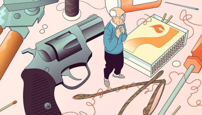 Presença de armas e avanço da demência aumentam risco de suicídio entre idosos