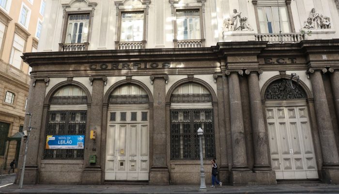 Quinta-feira tem leilão de prédio histórico dos Correios no centro do Rio