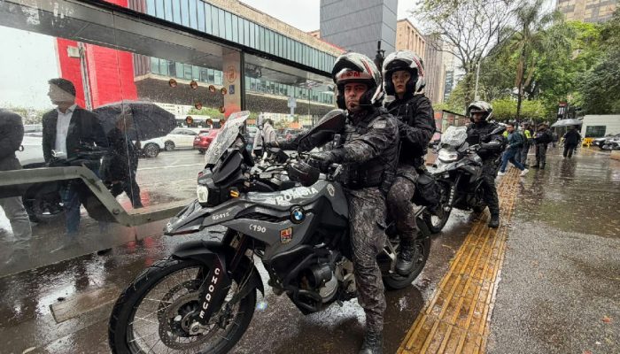 São Paulo reforça segurança com novo batalhão de motos para combater roubos e furtos