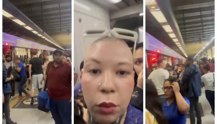 Spray de pimenta causa pânico e evacuação de trem na Linha 5-Lilás do metrô de São Paulo