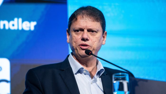 Tarcísio de Freitas concede entrevista à TV Globo sobre as eleições de 2026 em São Paulo