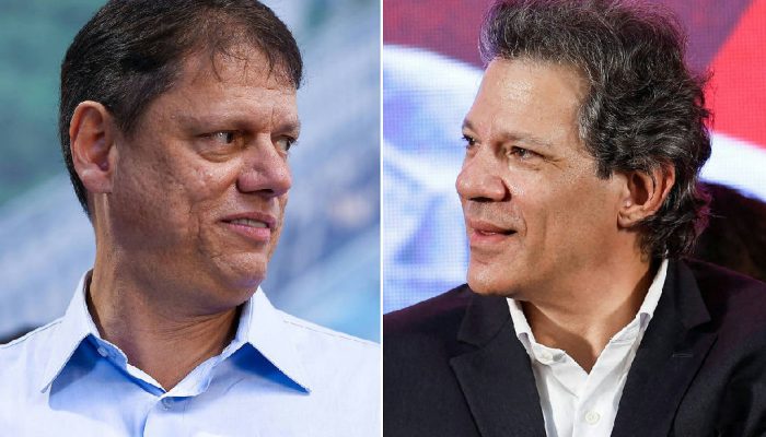 Tarcísio lidera corrida pelo Governo de São Paulo com 44% das intenções de voto contra Haddad